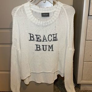 Wooden Ships soft sweater